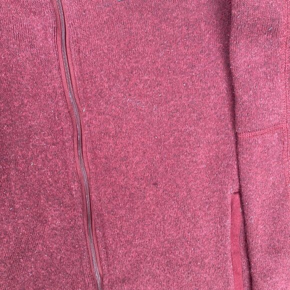 2020 Patagonia Better Sweater Full Zip Fleece Jacket Small Burgandy - Picture 8 of 11